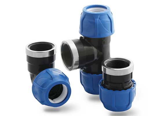 
Suitable for recycling coil pipes and PE100 polyethylene pipe types, coupling (polyethylene) fittings are available in blue series and black series. Mostly, sleeves, elbows, plugs, male adapters, female adapters and TE types are used..